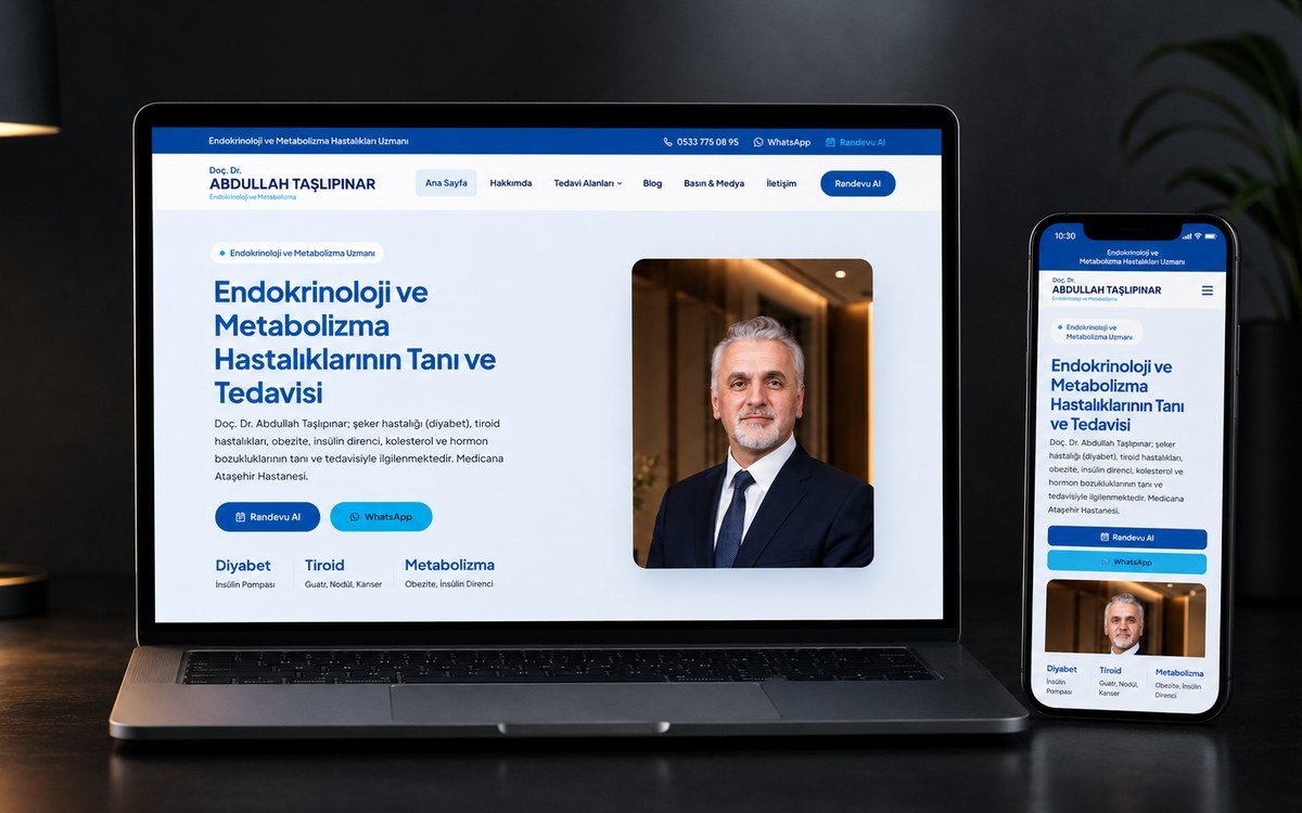 Doç. Dr. Abdullah Taşlıpınar web sitesi