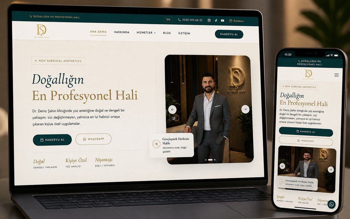 Dr. Deniz Şahin web sitesi
